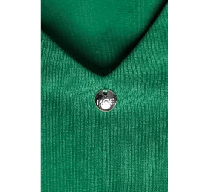 M791 Maxi šaty s hlbokým výstrihom do V - zelené M791 Maxi šaty s hlbokým výstrihom do V - zelené