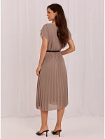 Dámské šaty DHJ SK 8839 model 22366733 hnědé - FPrice