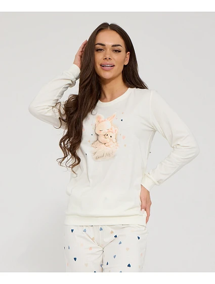 Pyžamo dlouhé rukávy, velikosti S–2XL model 22281806 - Cornette Pyžamo dlouhé rukávy, velikosti S–2XL model 22281806 - Cornette