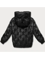 kurtka pikowana z kapturem czarna model 21304786 - MINORITY