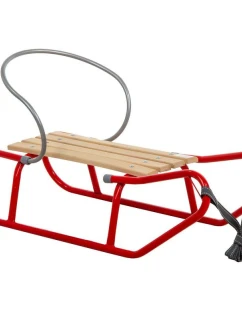 TOMEK KOVOVÉ SANE S OPIERKOU CHRBTA ČERVENÉ