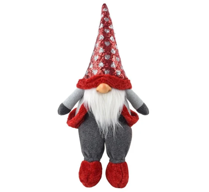 VIANOČNÝ TRPASLÍK SEDIACI 92CM