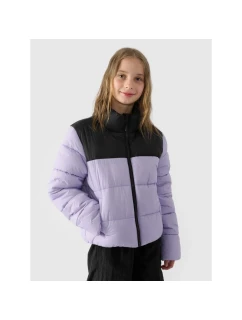 Dívčí péřová bunda se syntetickou výplní Junior model 21892842 - 4F