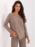 Sweter IT SW model 21302358 ciemny bezowy - FPrice