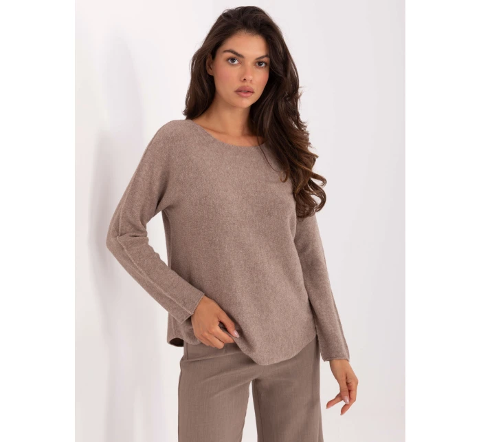 Sweter IT SW model 21302358 ciemny bezowy - FPrice