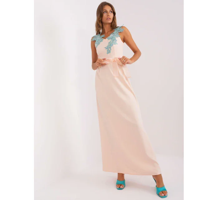 Šaty LK SK 506640 1.13P broskyňa