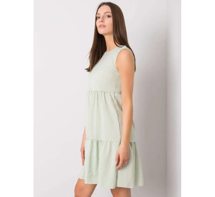 Sukienka WN SK pistacjowy model 18624410 - FPrice Sukienka WN SK pistacjowy model 18624410 - FPrice