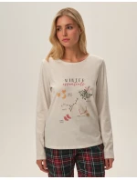 Pyžamo Béžová Henderson model 20477631 - HENDERSON LADIES Pyžamo Béžová Henderson model 20477631 - HENDERSON LADIES