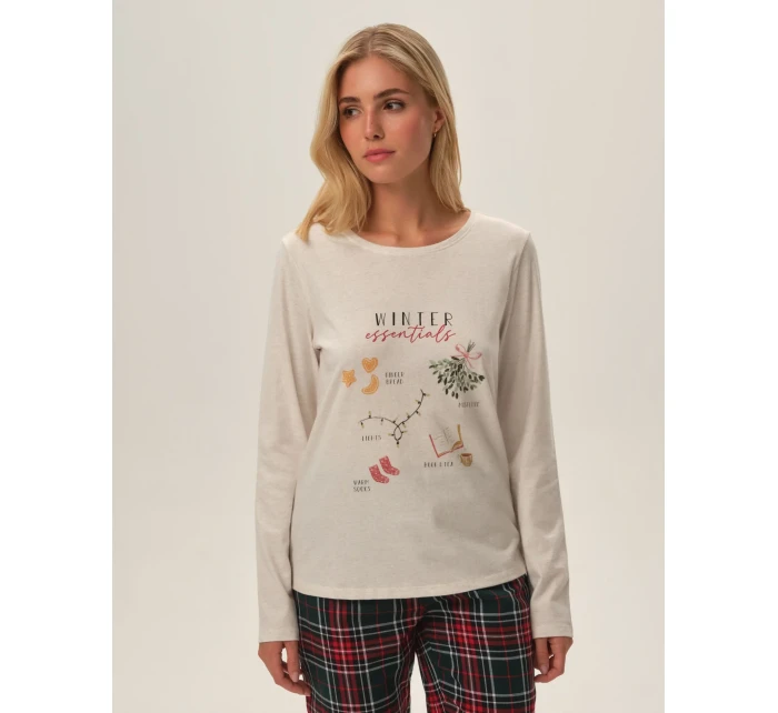 Pyžamo Béžová Henderson model 20477631 - HENDERSON LADIES Pyžamo Béžová Henderson model 20477631 - HENDERSON LADIES