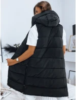 Dámská prošívaná oboustranná vesta černá Dstreet model 21965986 - FashionStreet
