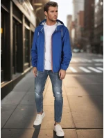 Pánská přechodná modrá bunda Dstreet model 21977532 - FashionStreet