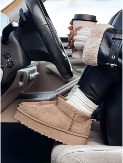 Dámske topánky SNOWTRED khaki FashionStreet ZY0567