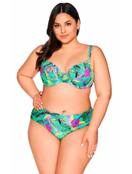 Ava SK 211 Vibrant Green Maxi mäkká plavková podprsenka