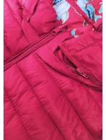 Růžová oboustranná dámská bunda model 9088271 - Libland