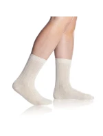 Zimné bambusové ponožky BAMBUS CASUAL SOCKS - BELLINDA - béžové