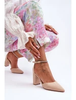 Zamszové se Béžové Diamond model 21626038 - Boto Zamszové se Béžové Diamond model 21626038 - Boto