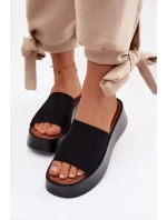 Dámské sandály na platformě Černé model 21951453 - Boto