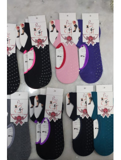 Dámske ponožky na pilates 11703 MIX