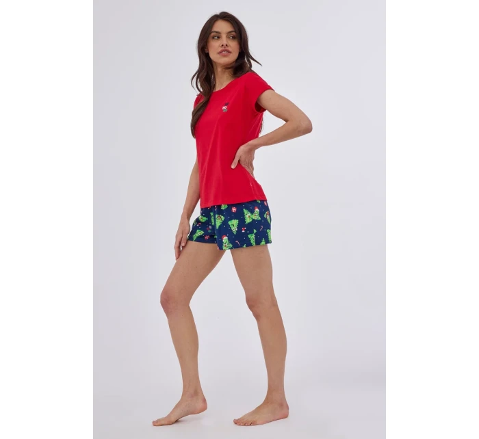 DÁMSKE PYŽAMO KR 628/399 HO HO HO HO