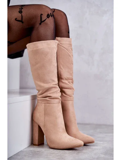 Topánky na podpätku model 173776 Krok vo veľkom štýle