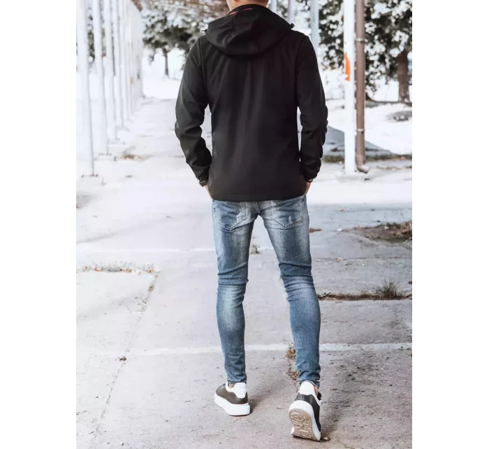 Pánská softshellová bunda černá Dstreet model 21965411 - FashionStreet