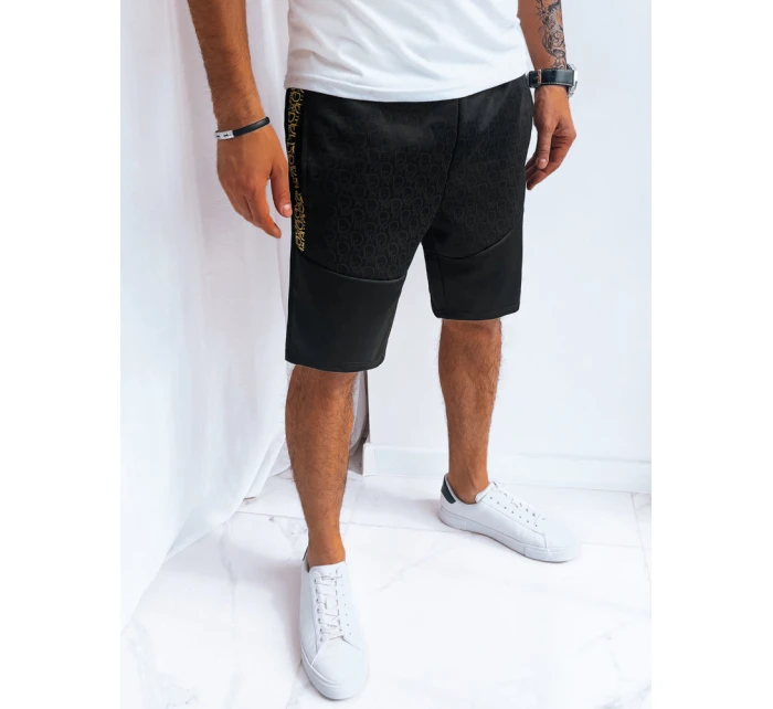 Pánské černé teplákové šortky Dstreet model 21968907 - FashionStreet