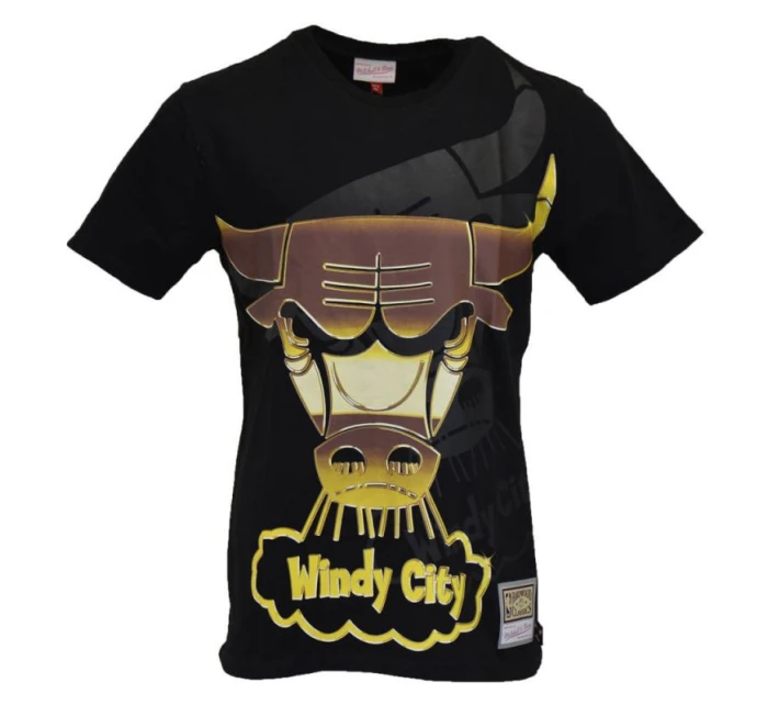 Tričko Mitchell & Ness NBA Big Face 4.0 NBA Chicago Bulls