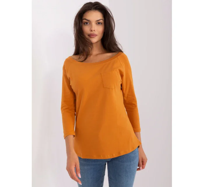 Blúzka EM BZ HS 20 49.45 tmavo oranžová
