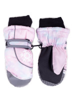 Dětské zimní lyžařské rukavice Yoclub REN-0202G-A110 Pink