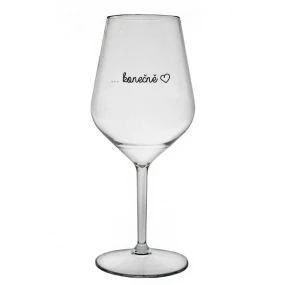 ...KONEČNĚ - čirá nerozbitná sklenice na víno 470 ml ...KONEČNĚ - čirá nerozbitná sklenice na víno 470 ml