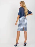 Dámská sukně LK SD  modrá  model 18178511 - FPrice