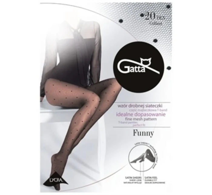 FUNNY - 05 Dámske pančuchové nohavice LYCRA - GATTA