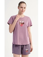 Dámské pyžamo šortky model 22405624 - Vienetta Dámské pyžamo šortky model 22405624 - Vienetta