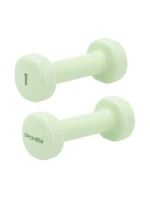 Spokey Shape 2x1 kg činky zelené 920918 Spokey Shape 2x1 kg činky zelené 920918