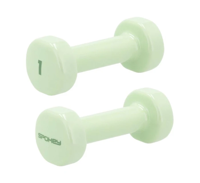 Spokey Shape 2x1 kg činky zelené 920918 Spokey Shape 2x1 kg činky zelené 920918