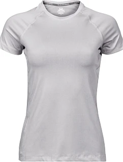 Tee Jays TJ 7021 Dámske športové tričko CoolDry 18.7021 biele