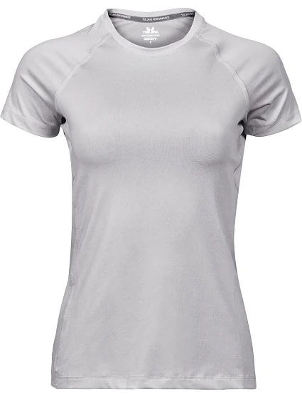 Tee Jays TJ 7021 Dámske športové tričko CoolDry 18.7021 biele Tee Jays TJ 7021 Dámske športové tričko CoolDry 18.7021 biele