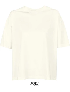 SOL'S Boxy Women Dámske tričko oversize 25.3807 off white