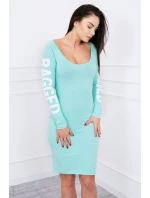 model 18742407 mátové šaty - K-Fashion model 18742407 mátové šaty - K-Fashion