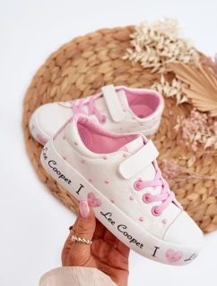 Dětské tenisky model 21654303 Bílé - Lee Cooper