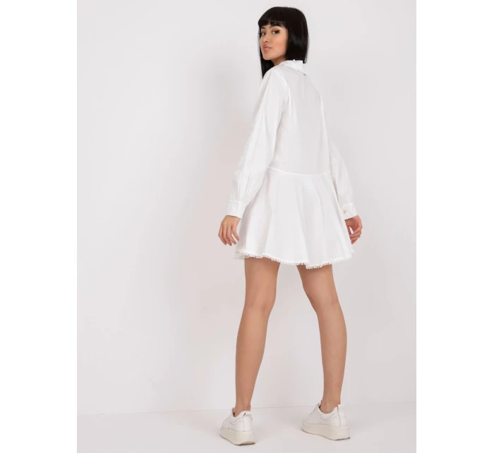 Dámske šaty-DHJ-SK-6801.63P-biele