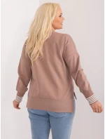 Bluzka RV BZ model 19755190 ciemny bezowy - FPrice Bluzka RV BZ model 19755190 ciemny bezowy - FPrice