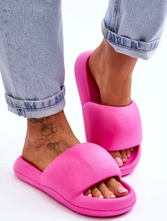 Dámské lehké pěnové pantofle na platformě Fuchsie Milton
