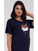 Dámská noční košile mateřská Méďa na model 21417120 - Vienetta Dámská noční košile mateřská Méďa na model 21417120 - Vienetta