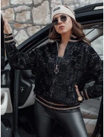 Dámská alpaka rozepínací bunda černá Dstreet model 21980937 - FashionStreet