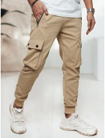 Pánské kalhoty cargo béžové Dstreet model 21982810 - FashionStreet