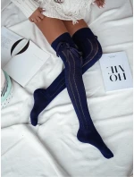 Ponožky Milena 0835-001 Čipkovaná stuha 37-41