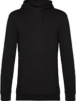 B&C #Hoodie Pánska mikina s kapucňou 01.U03W black pure