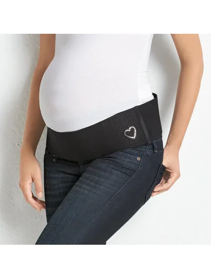 BabySherpa tehotenský podporný pás 1707 čierny - Anita Maternity