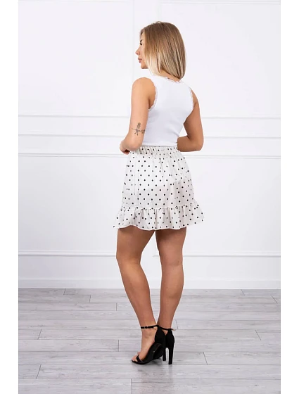Ecru model 18746596 sukně - K-Fashion Ecru model 18746596 sukně - K-Fashion